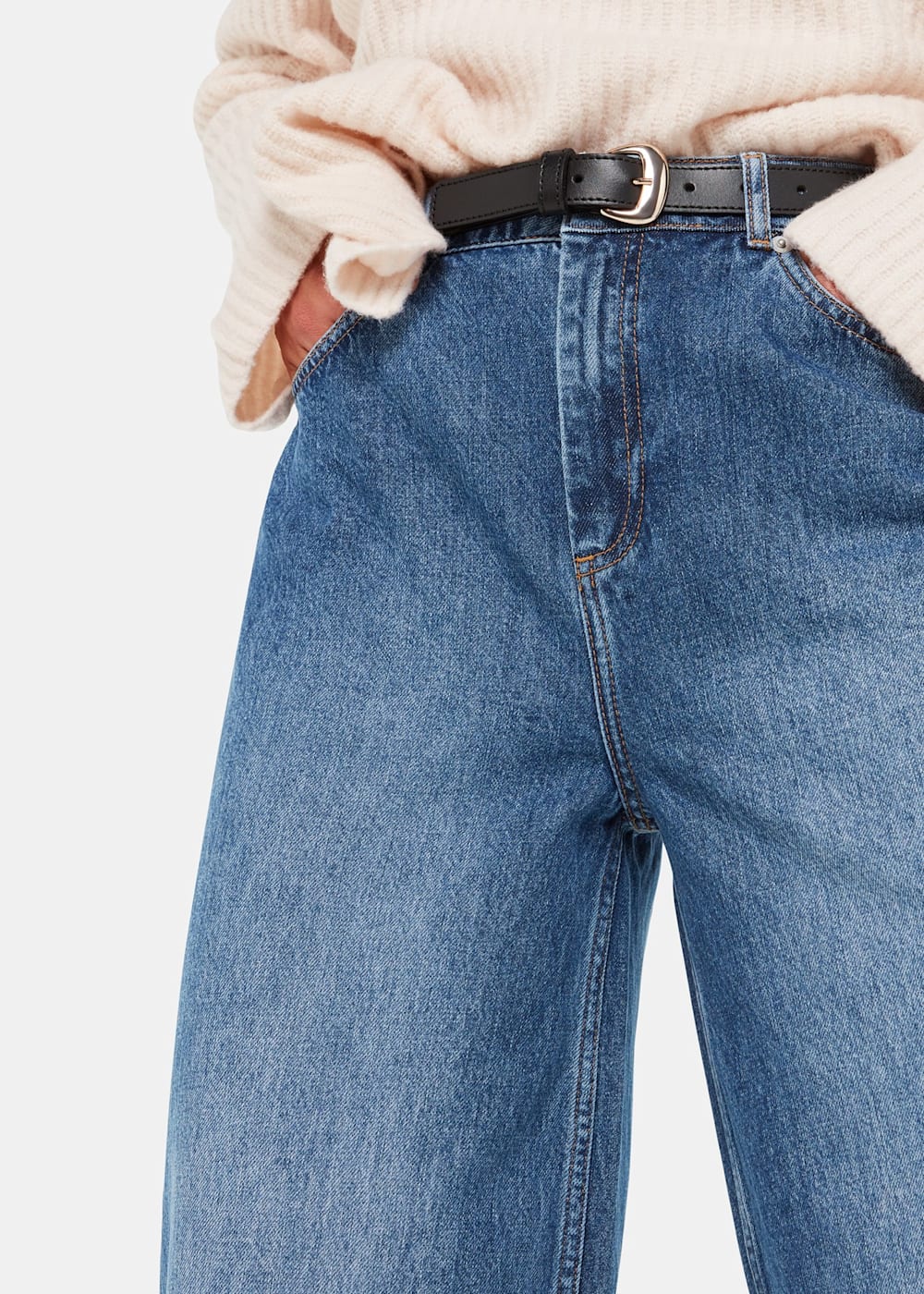 Raw hem denim shop