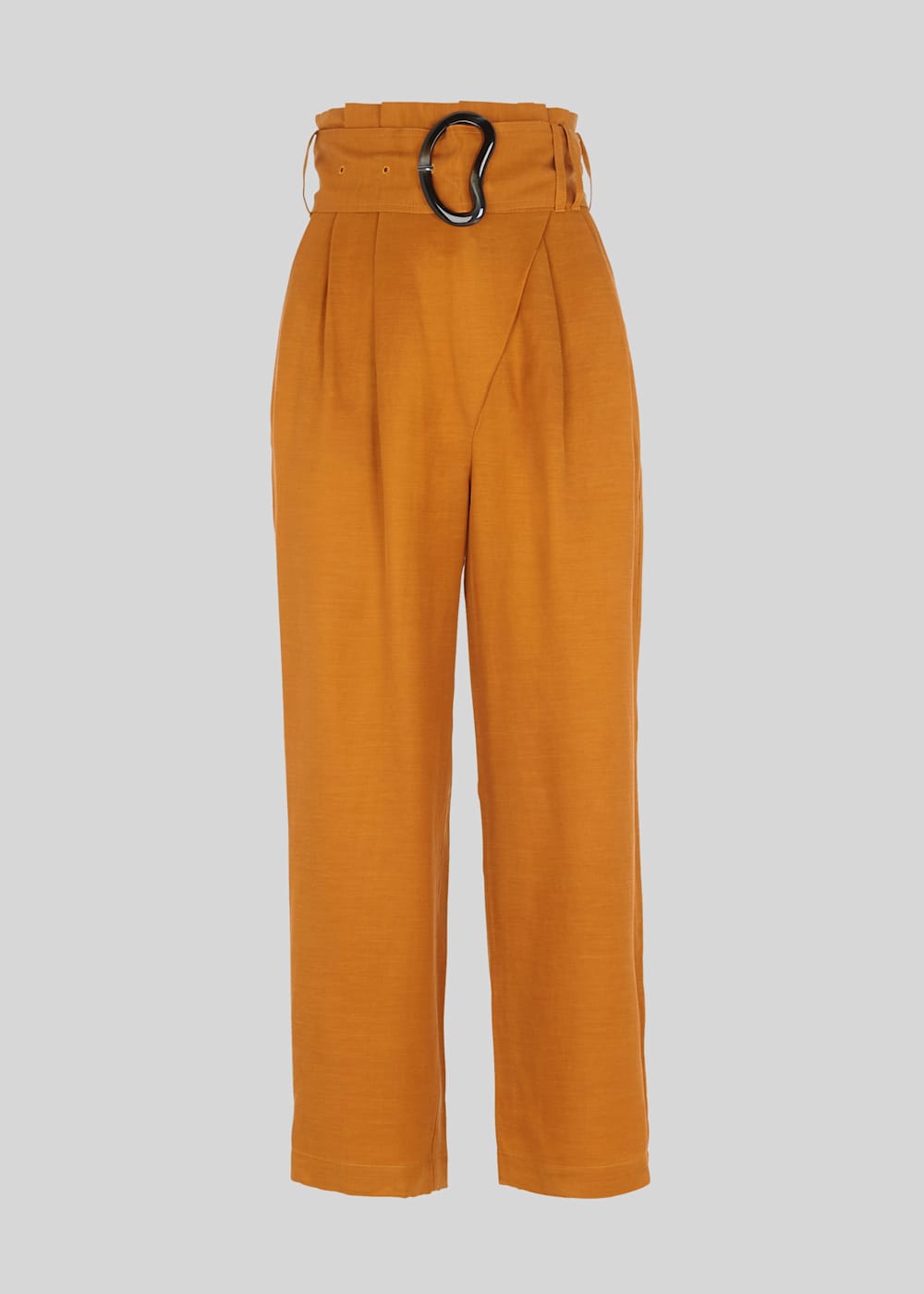 Rust paper bag trousers 2025