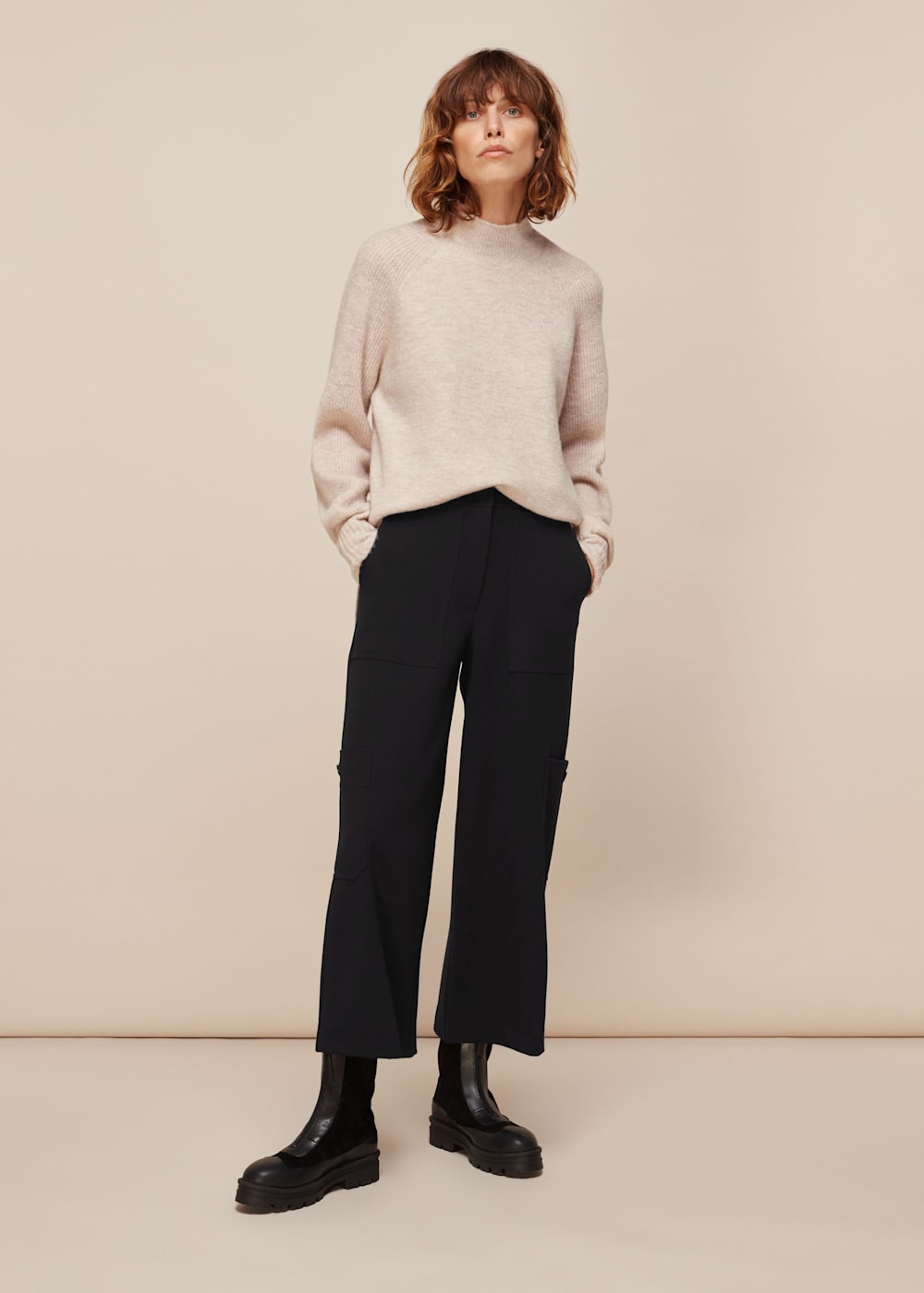 Whistles cargo trousers shop