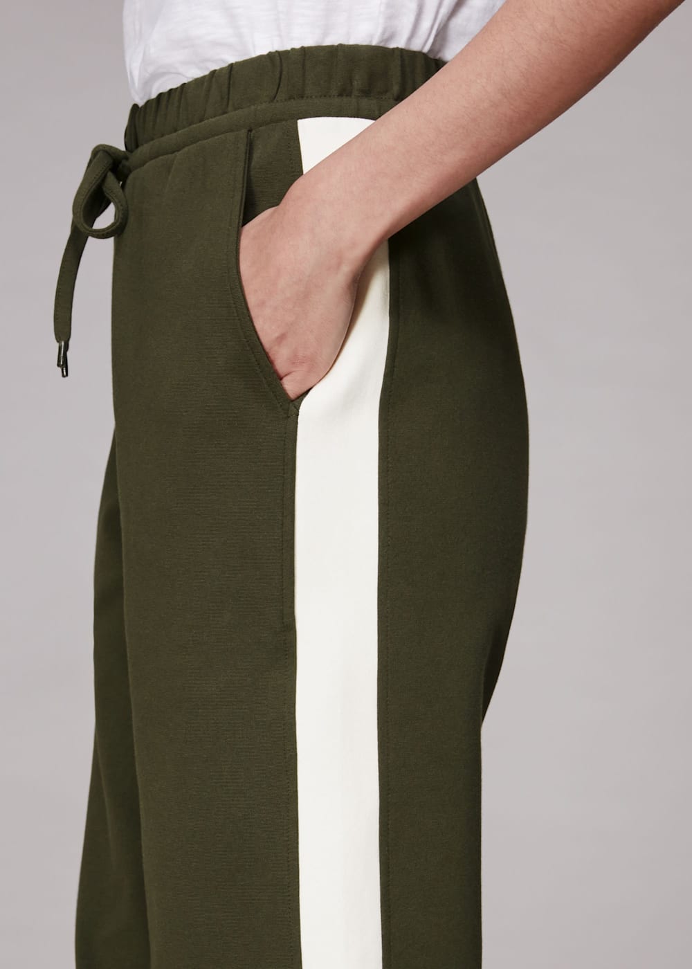 Side stripe jogger discount