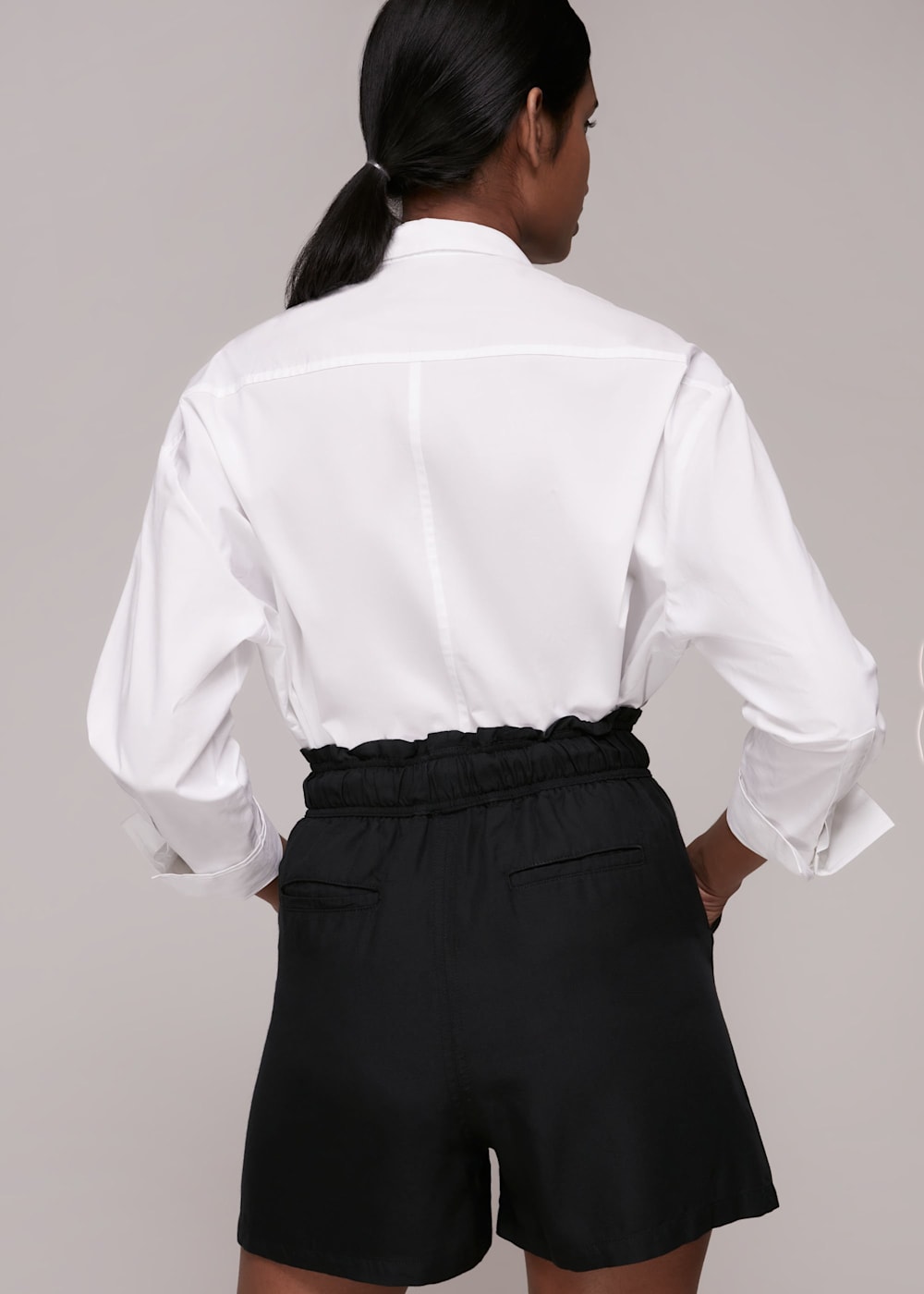 Belted bermuda shorts new arrivals