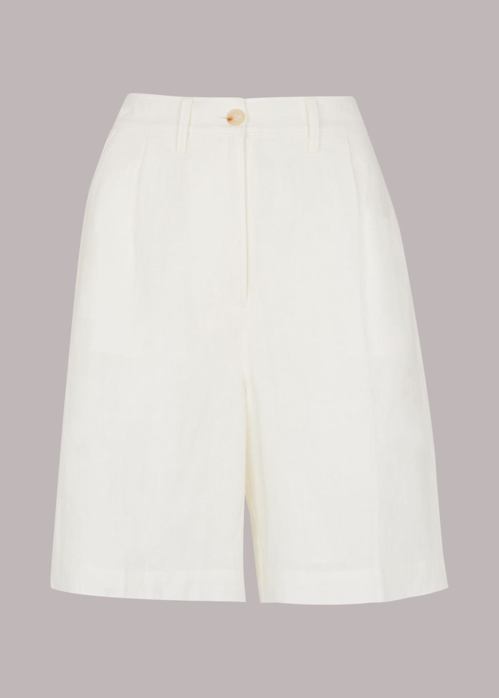 Bermuda white shorts best sale
