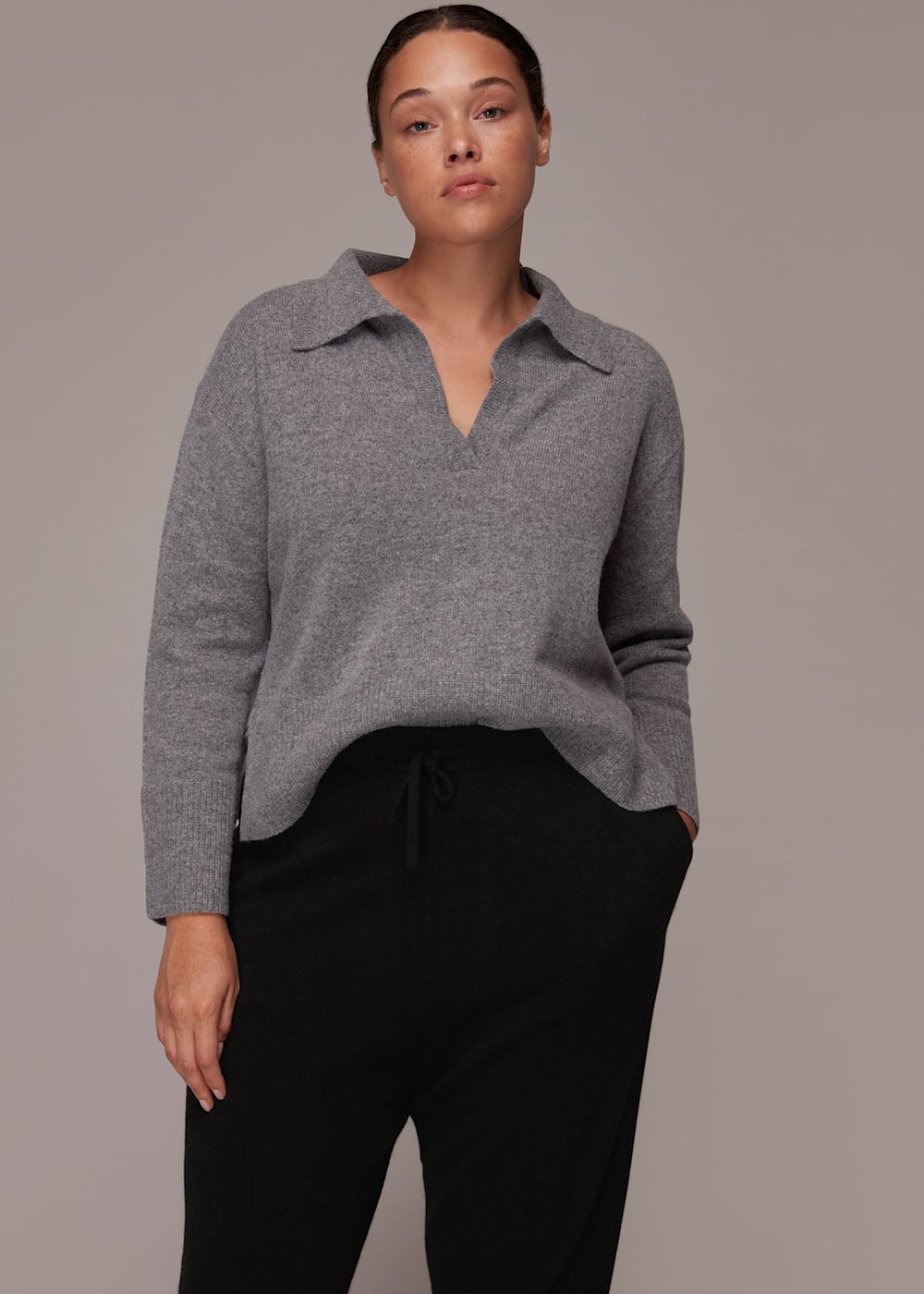Whistles cashmere joggers shop