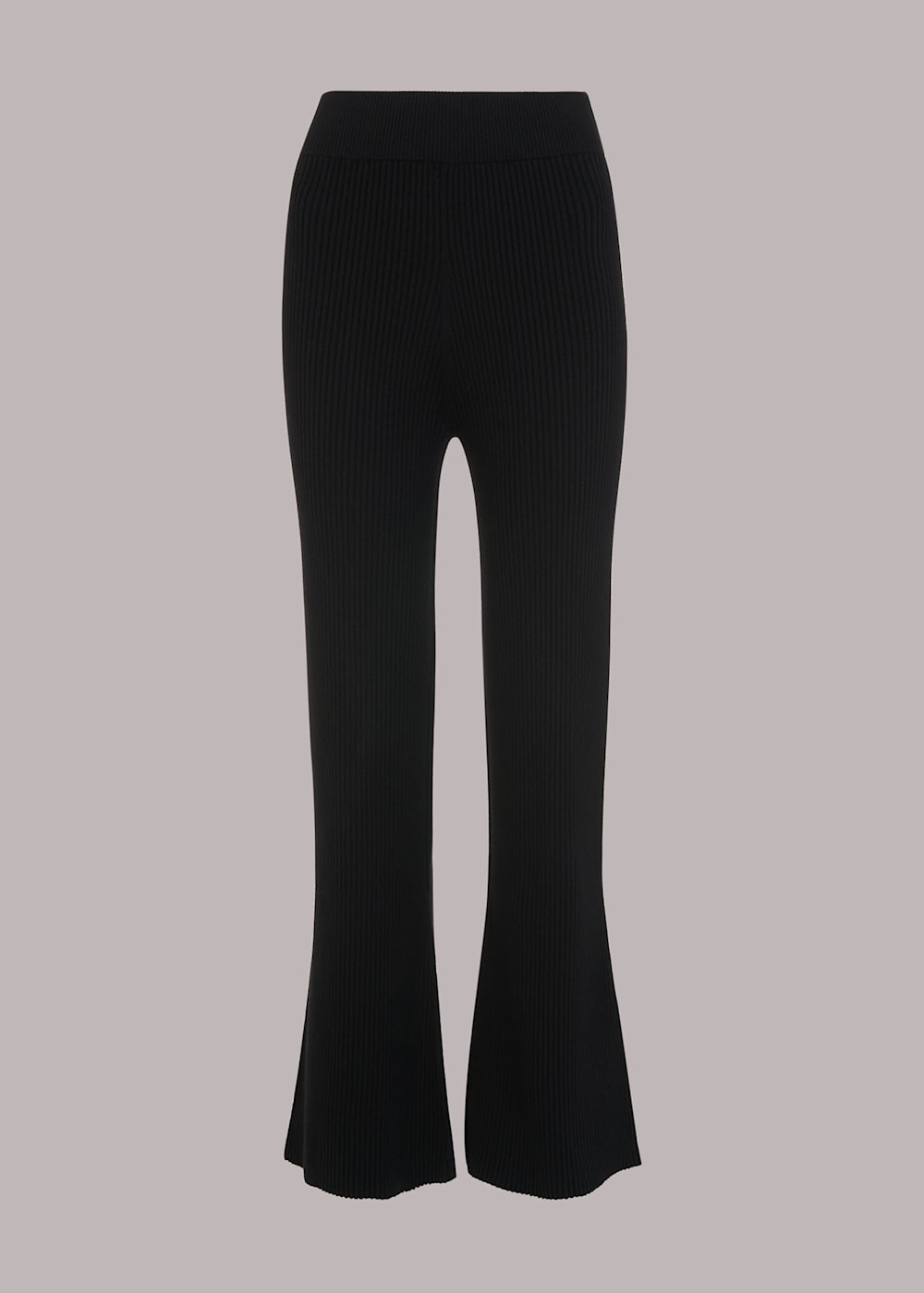 Ribbed bell bottom pants best sale