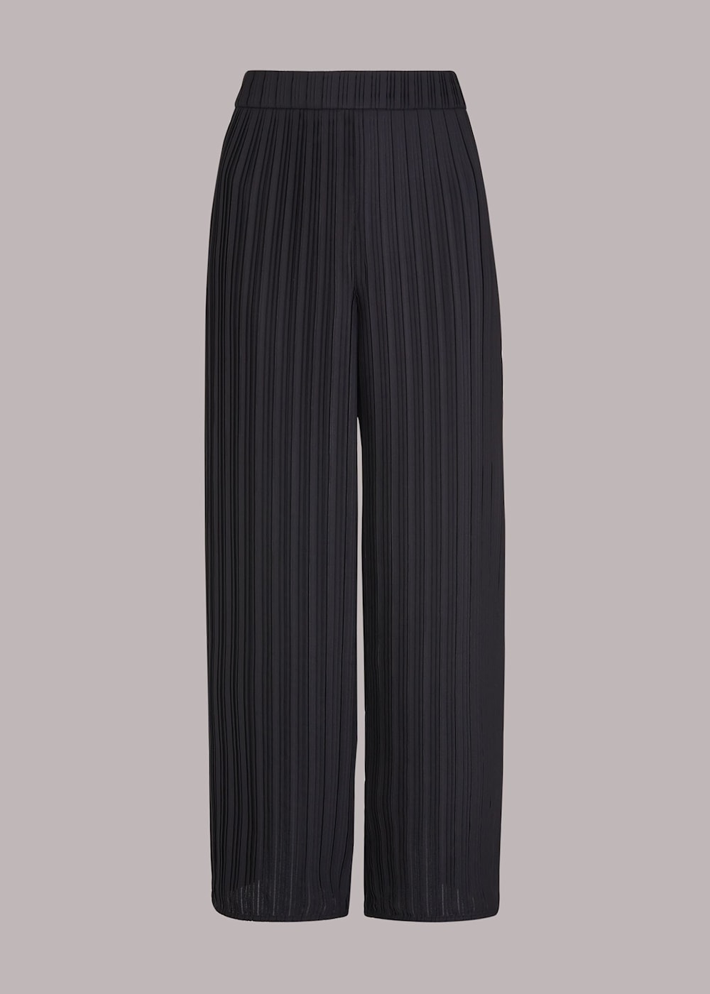 Cropped plisse trousers sales
