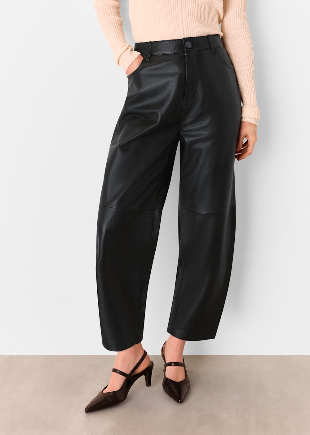 Leather trouser best sale