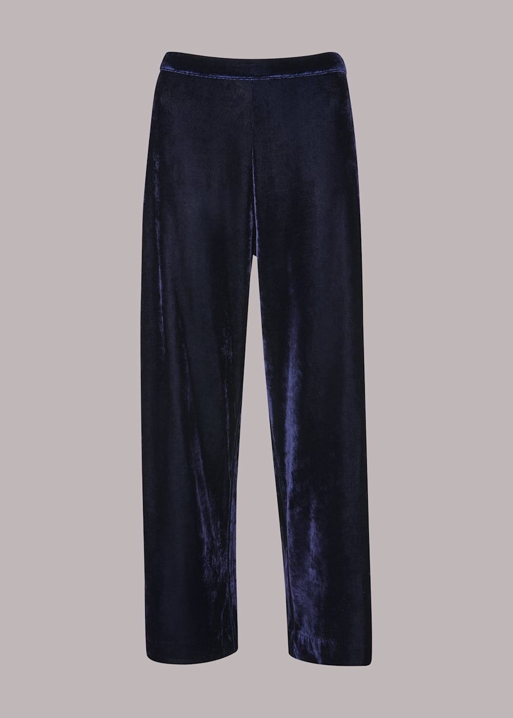 Velvet crop pants shop