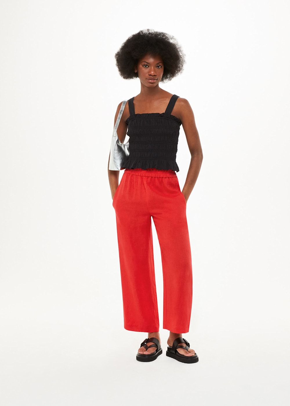 Whistles Linen Pocket Trouser Whistles Linen Pocket Trouser
