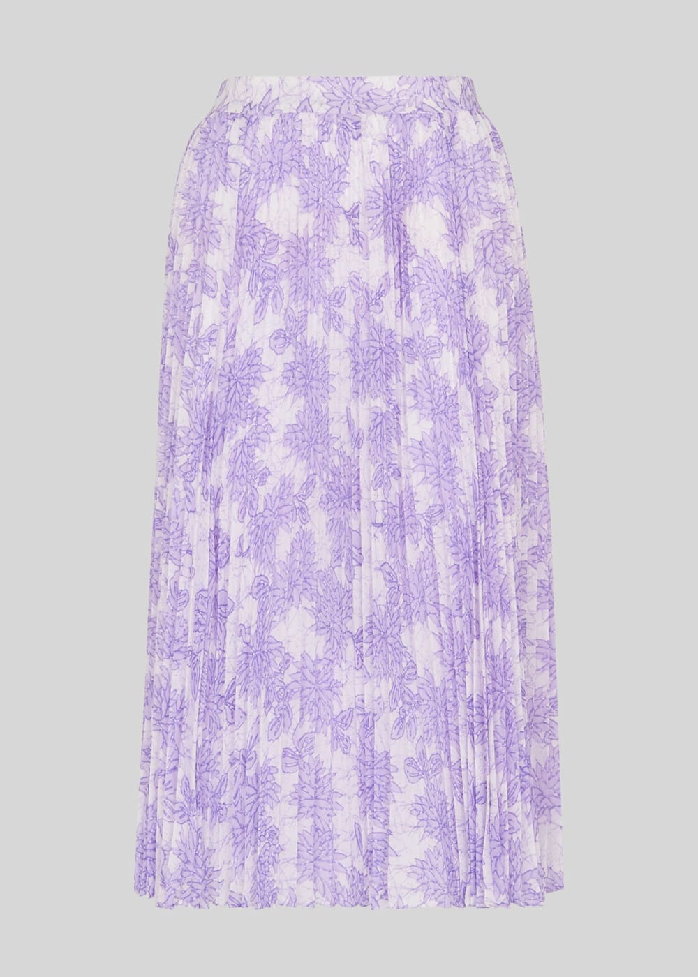 Whistles pink pleated skirt hot sale