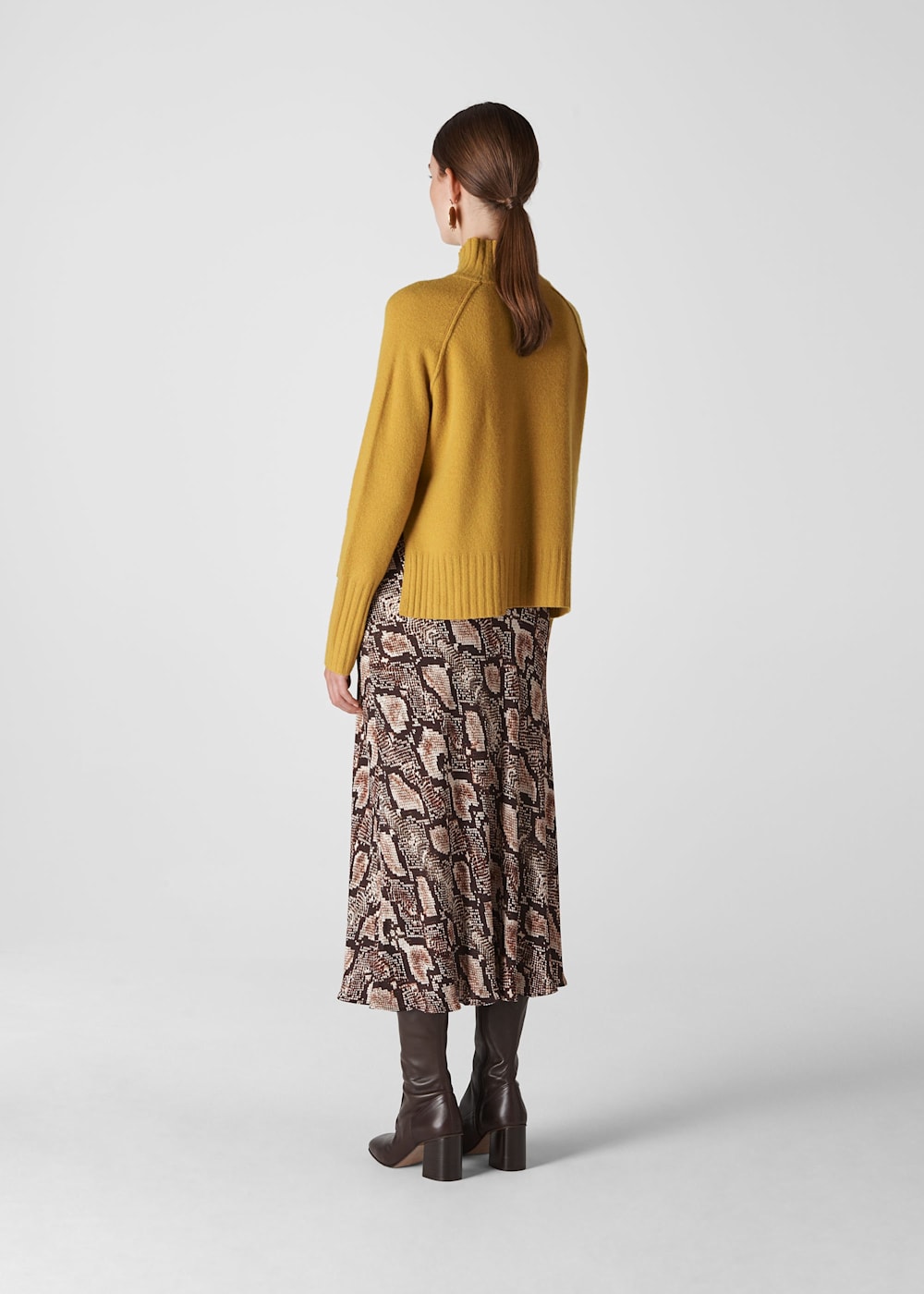 All in favor snake print skirt store