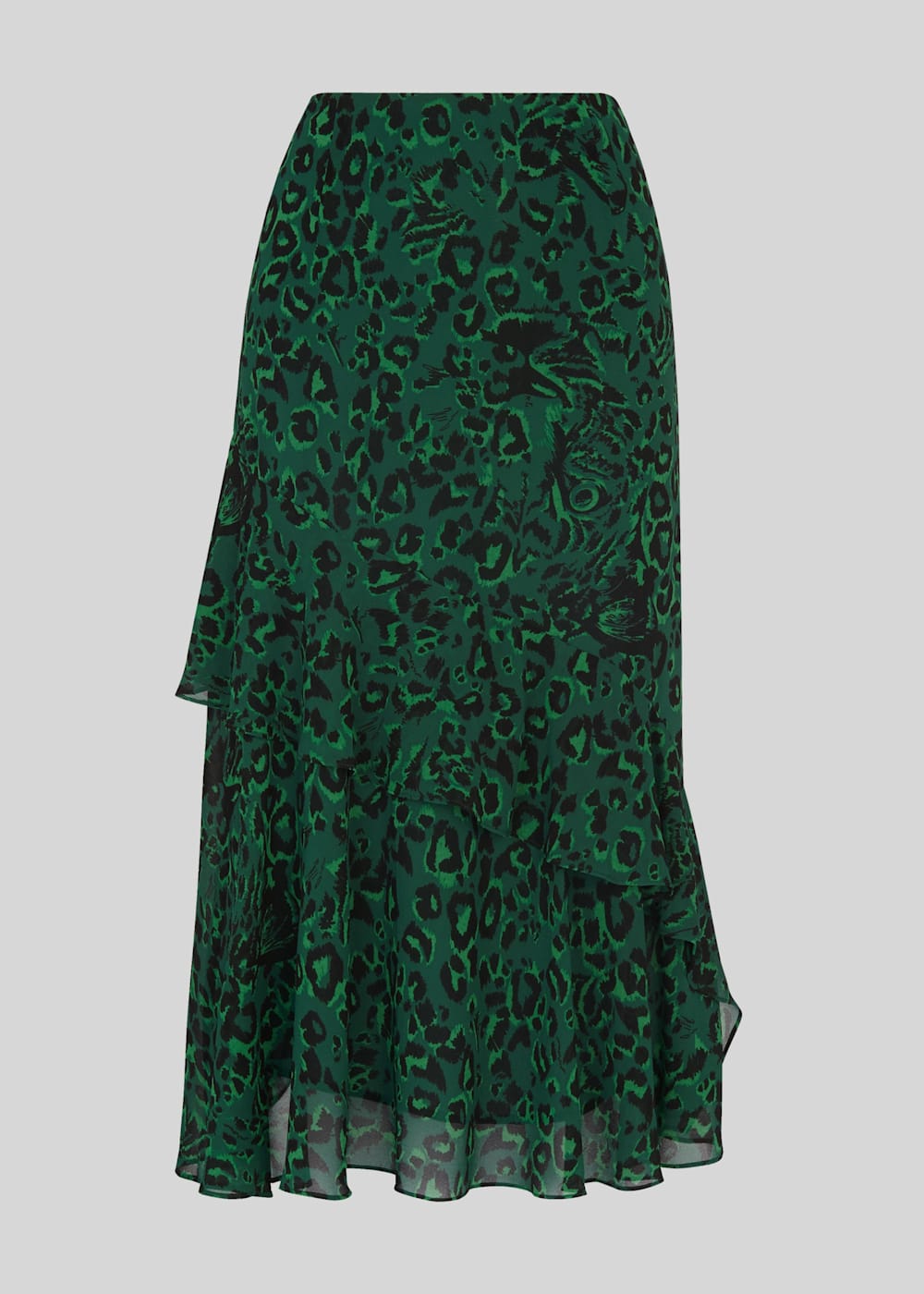 Whistles jungle cat dress green online