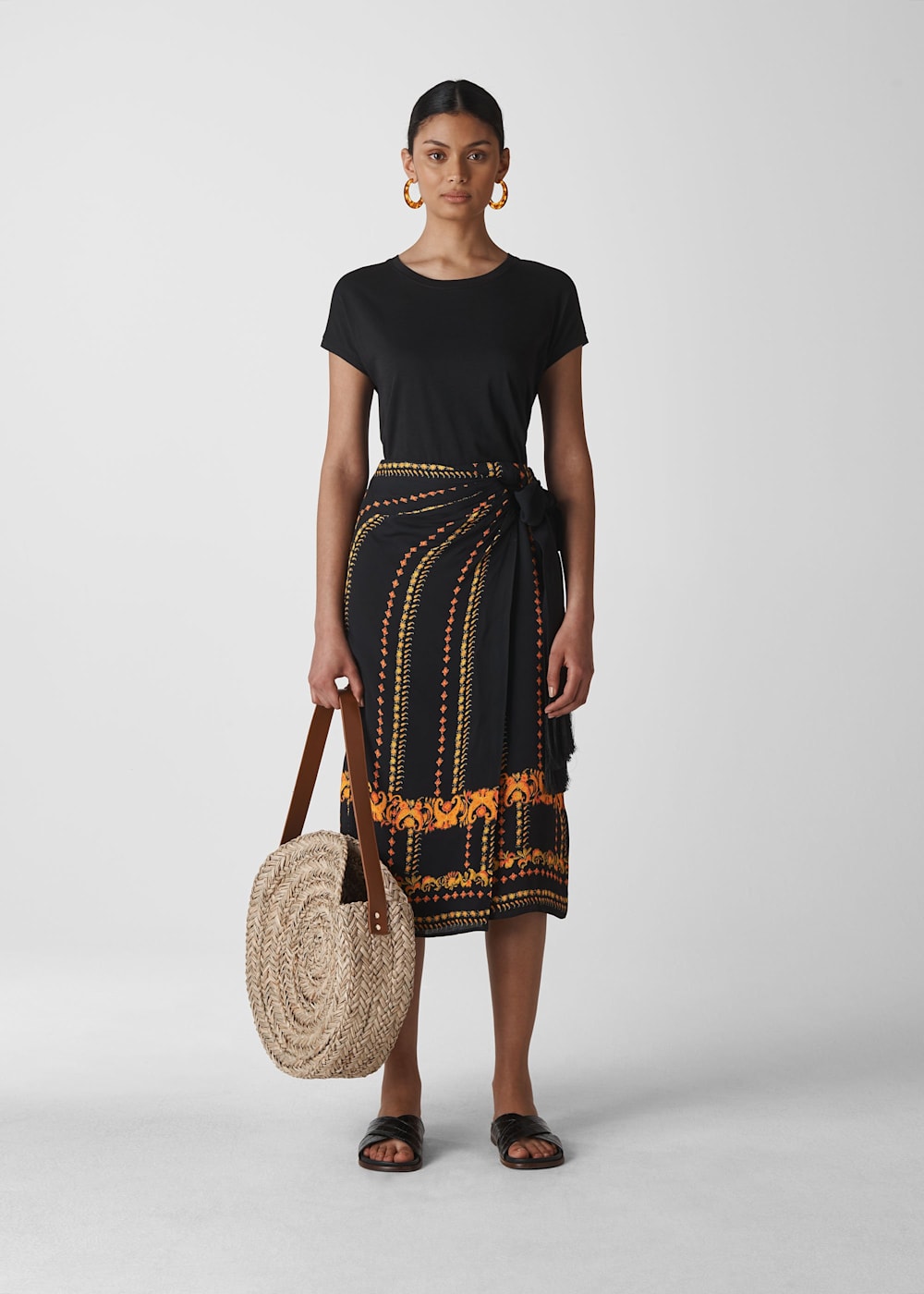 Sarong scarf skirt online
