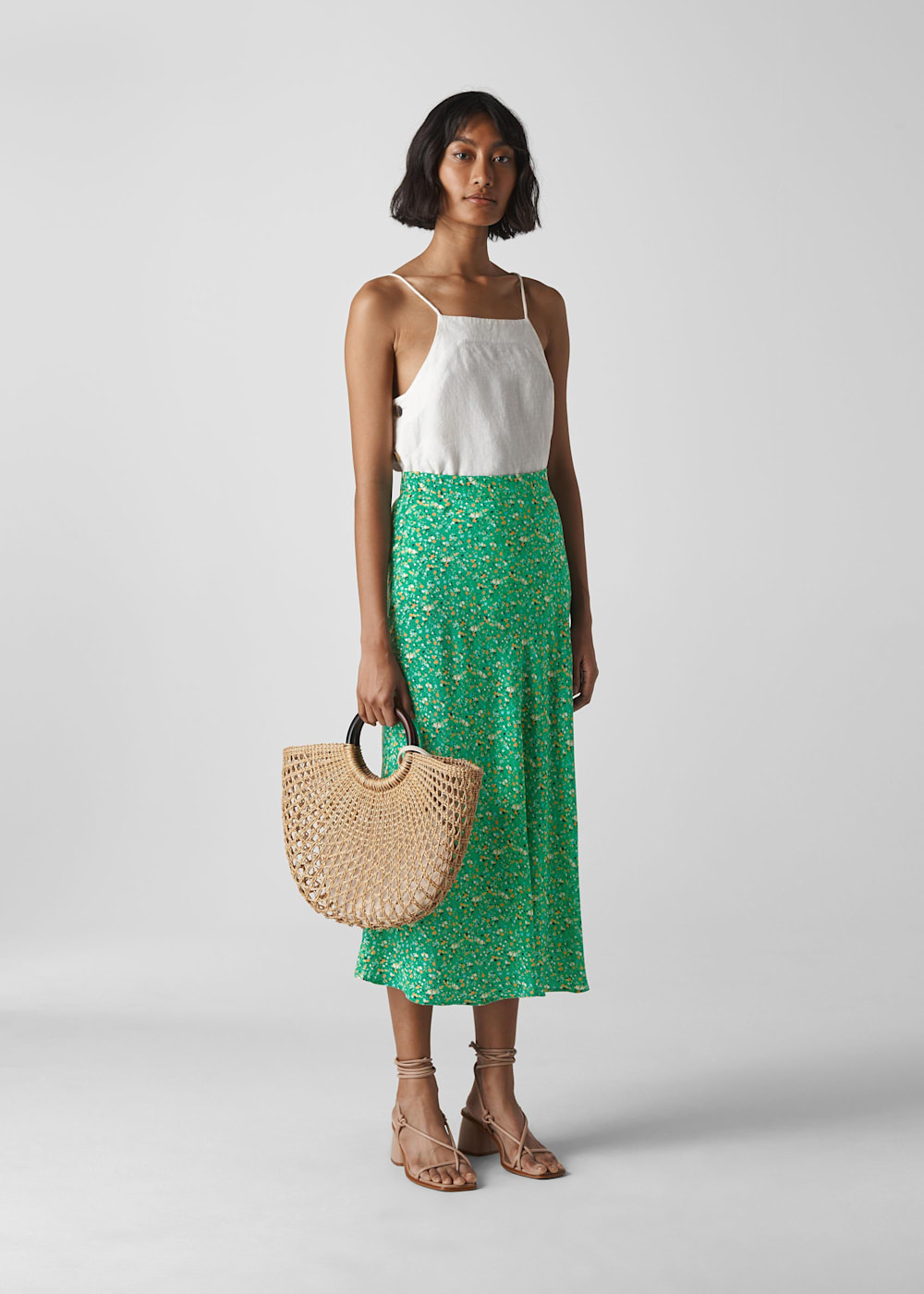 Whistles ditsy blossom dress deals