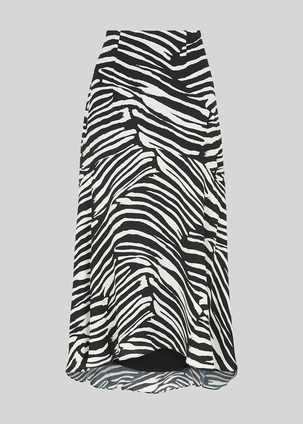 Black And White Zebra Print Skirt WHISTLES Whistles US