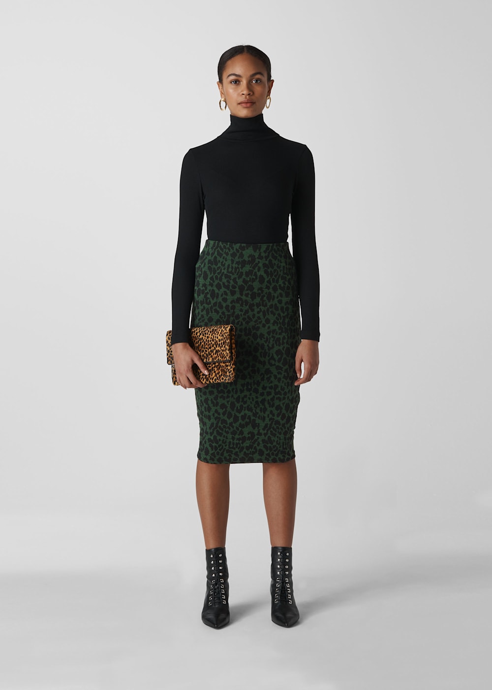 Jacquard tube skirt new arrivals