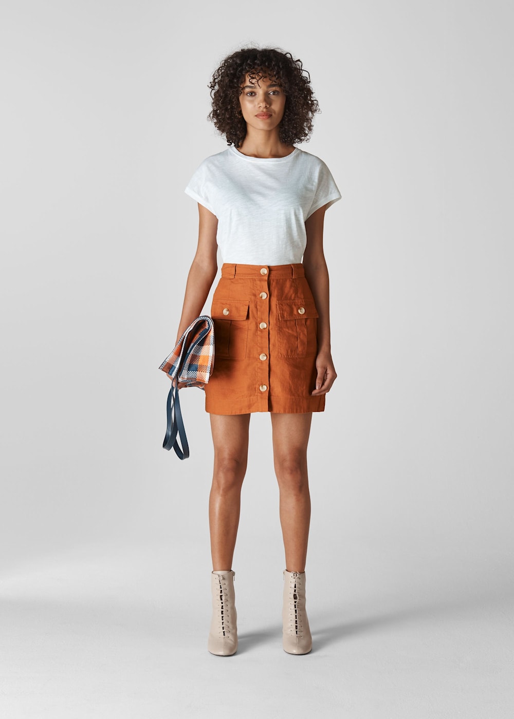 Rust utility skirt 2025
