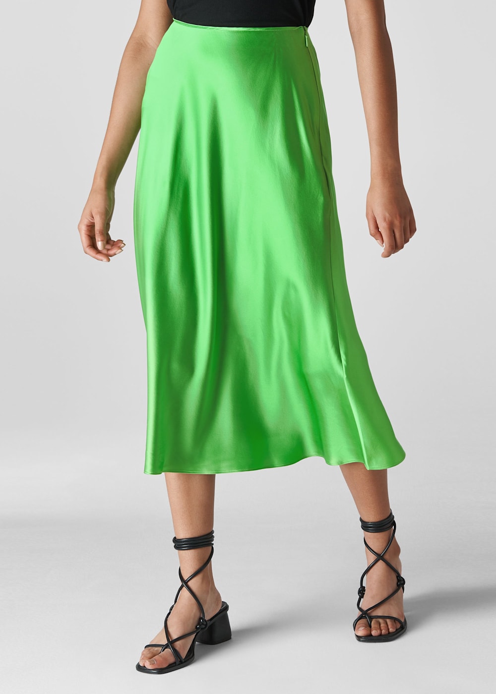 Silk bias cut skirt uk online