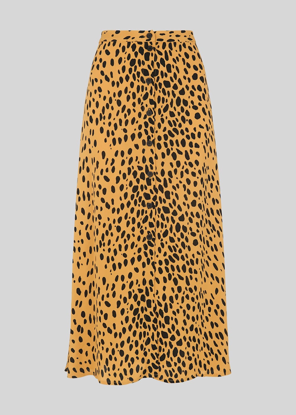 Cream Multi Animal Print Midi Skirt WHISTLES Whistles UK