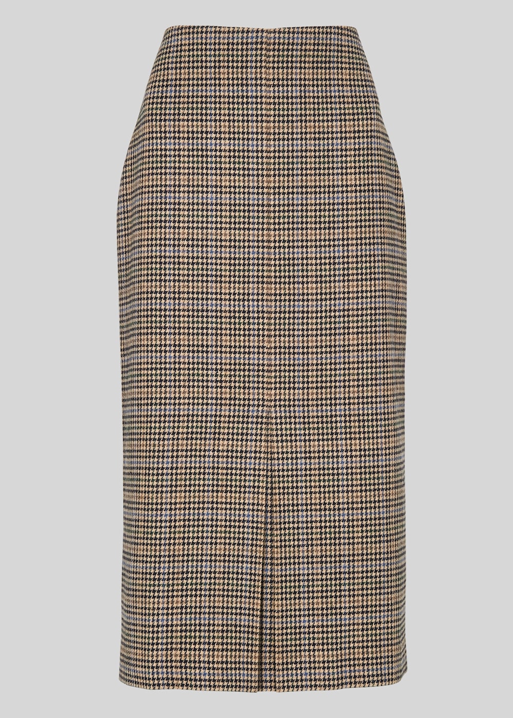 Houndstooth midi pencil skirt on sale