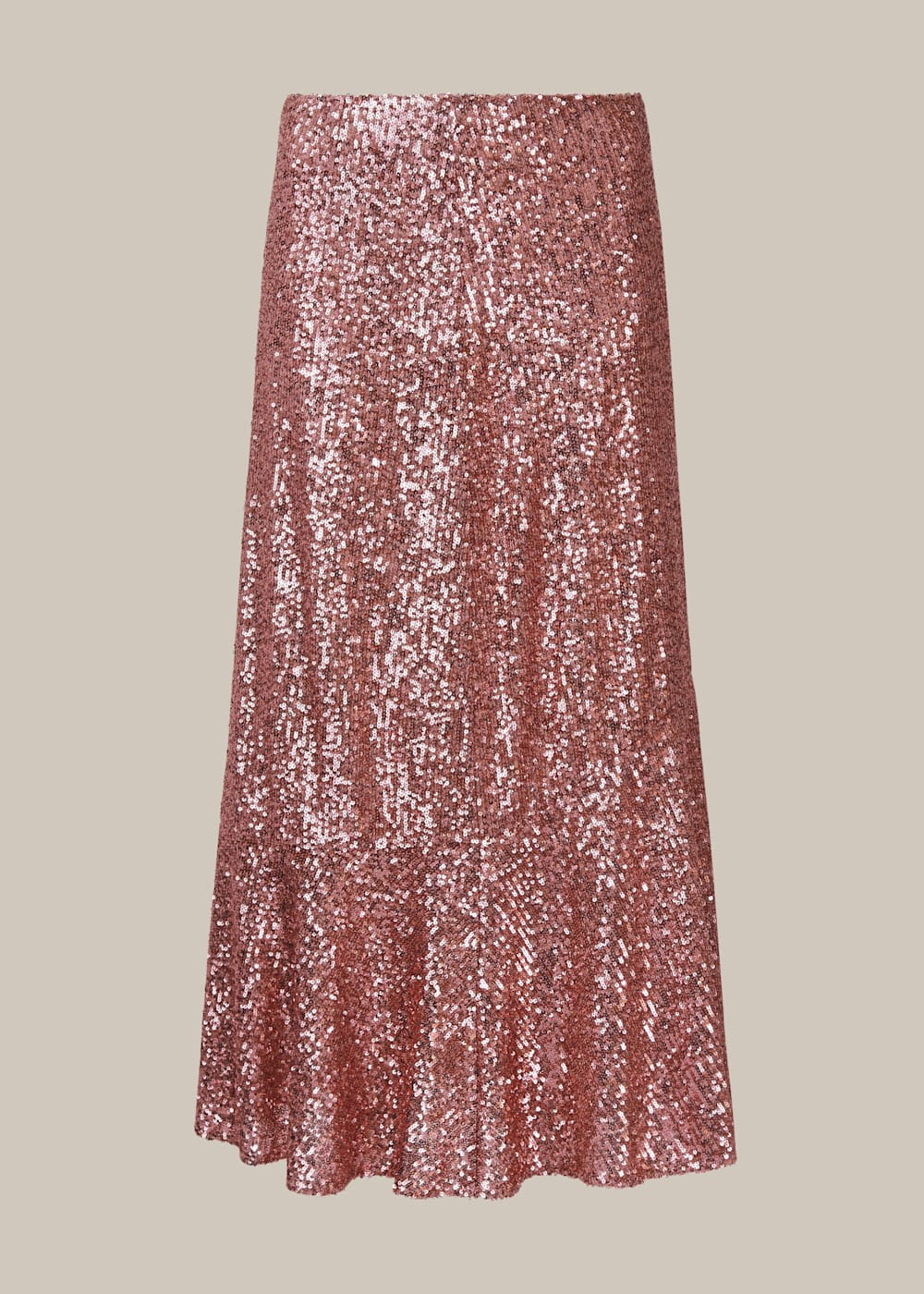 Pink glitter midi skirt cheap