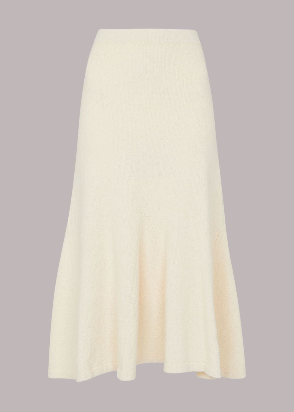 Ivory knit skirt hotsell