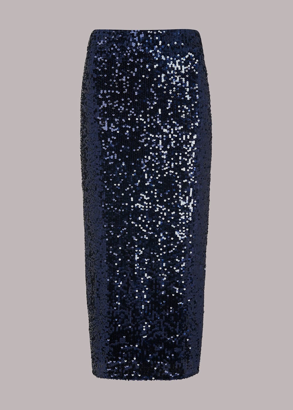 Navy blue sequin pencil skirt sale