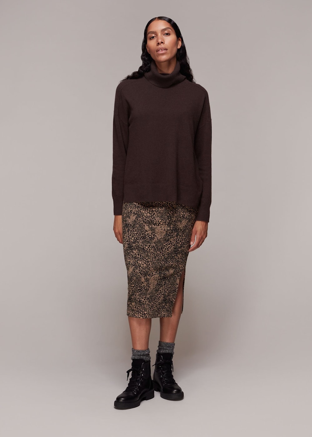 Jacquard tube skirt hotsell