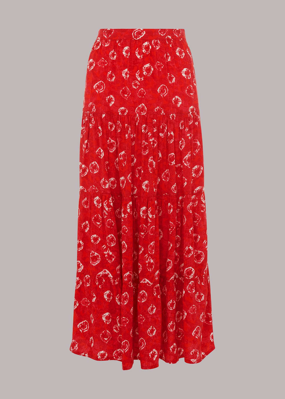 Flower skirt red online
