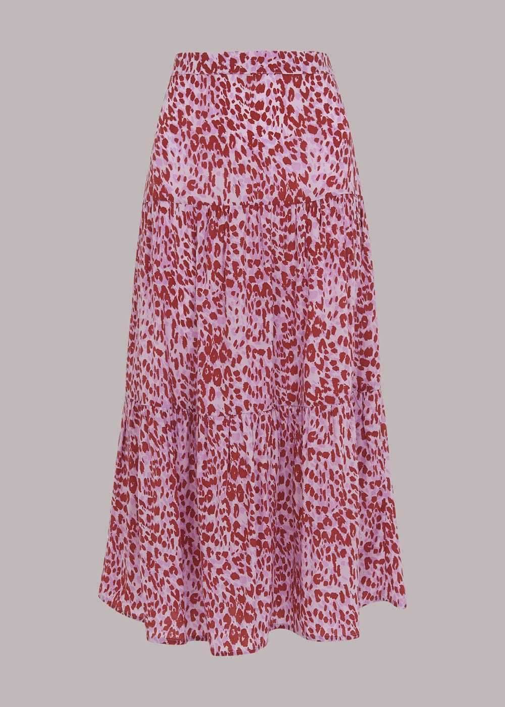 Cheetah layered skirt new arrivals