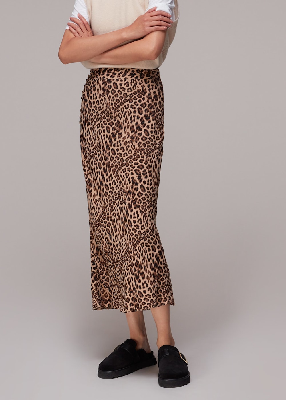 Cheetah midi skirt 08 store