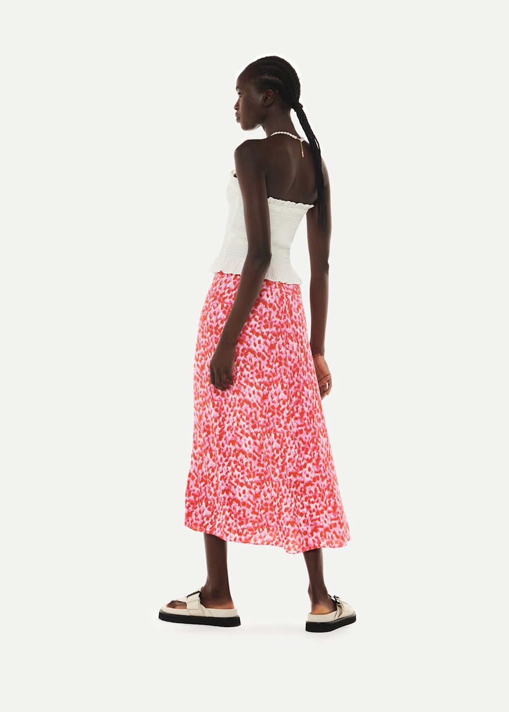 Pink vintage skirt online