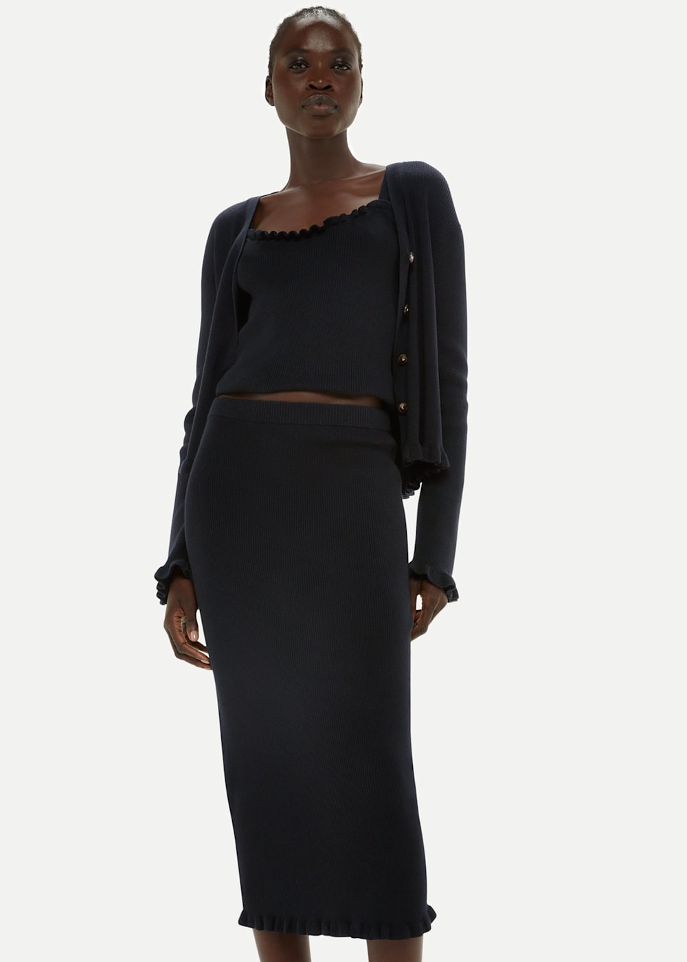 Black midi skirt 01 hotsell