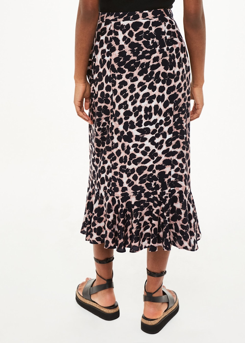 Leopard Print Leopard Spot Wrap Skirt WHISTLES Whistles UK