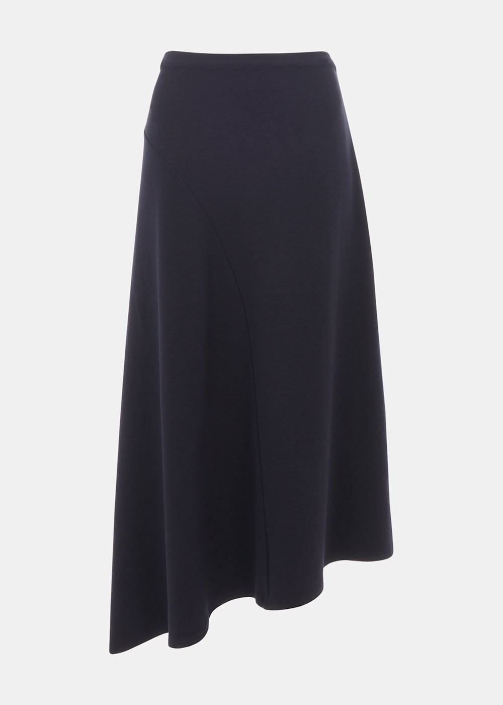 Navy hem skirt online