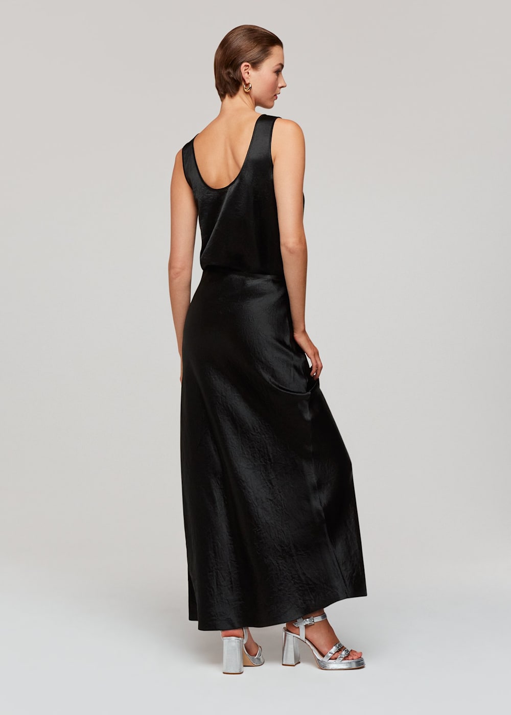 Bias cut skirt queen discount