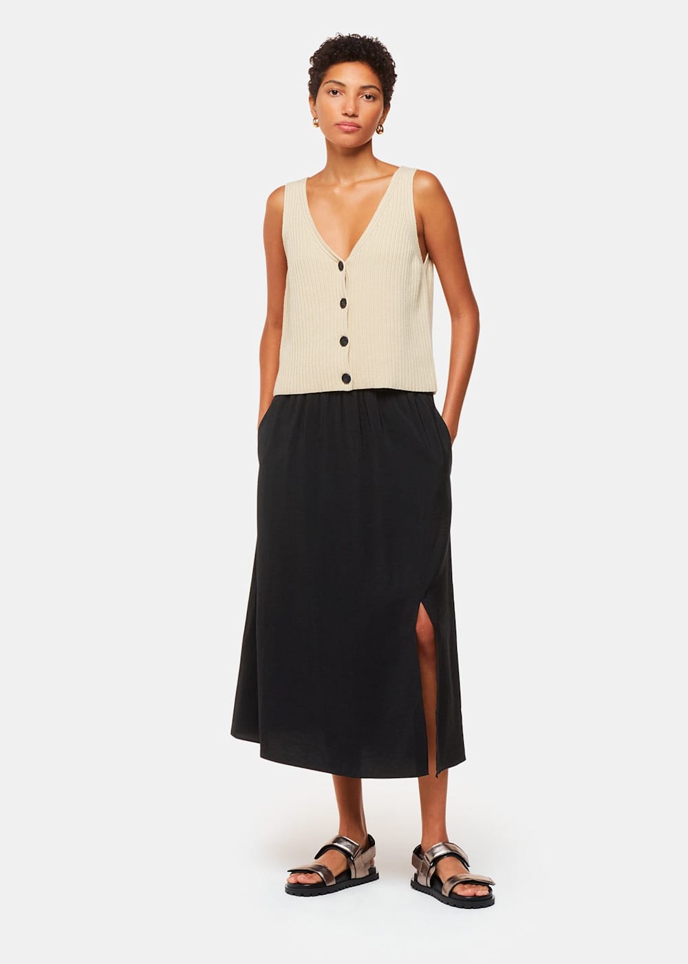 Eva Elasticated Waist Skirt Eva Elasticated Waist Skirt