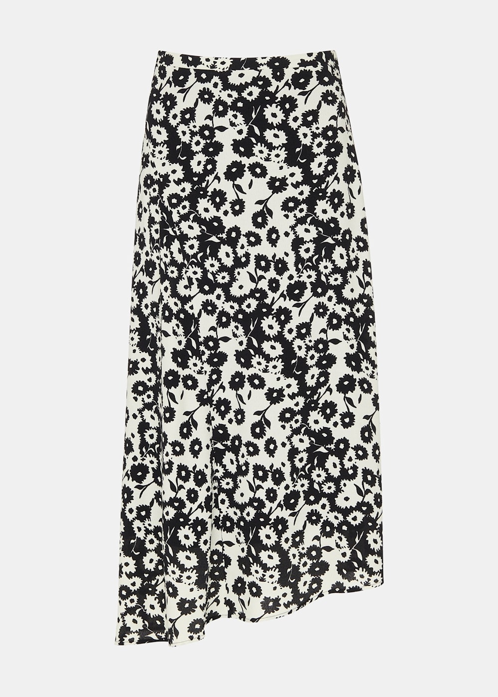Black and white print skirt new arrivals