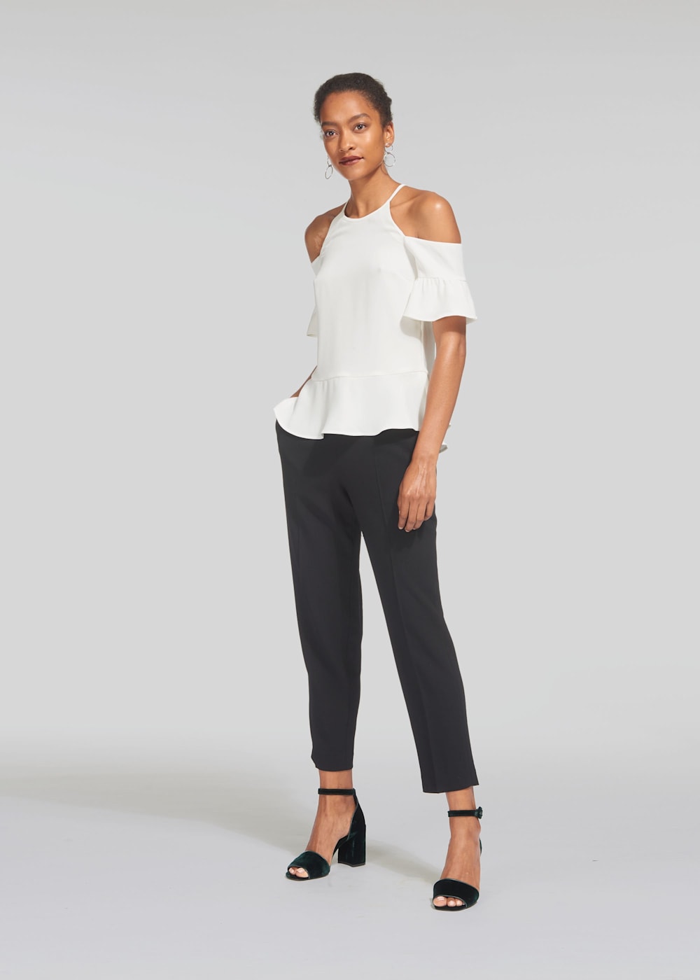 Colette cold shoulder top sale