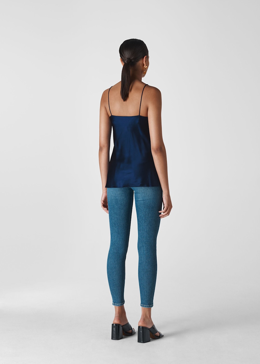 Satin Camisole: Women's Designer Tops | Tory Burch