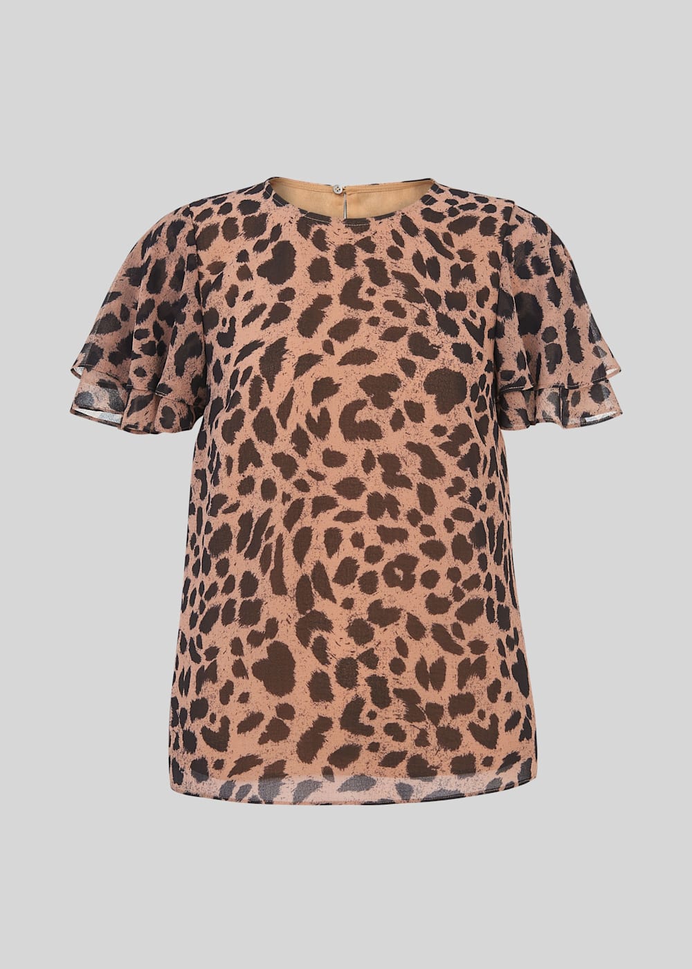 Brushed leopard sweater best sale