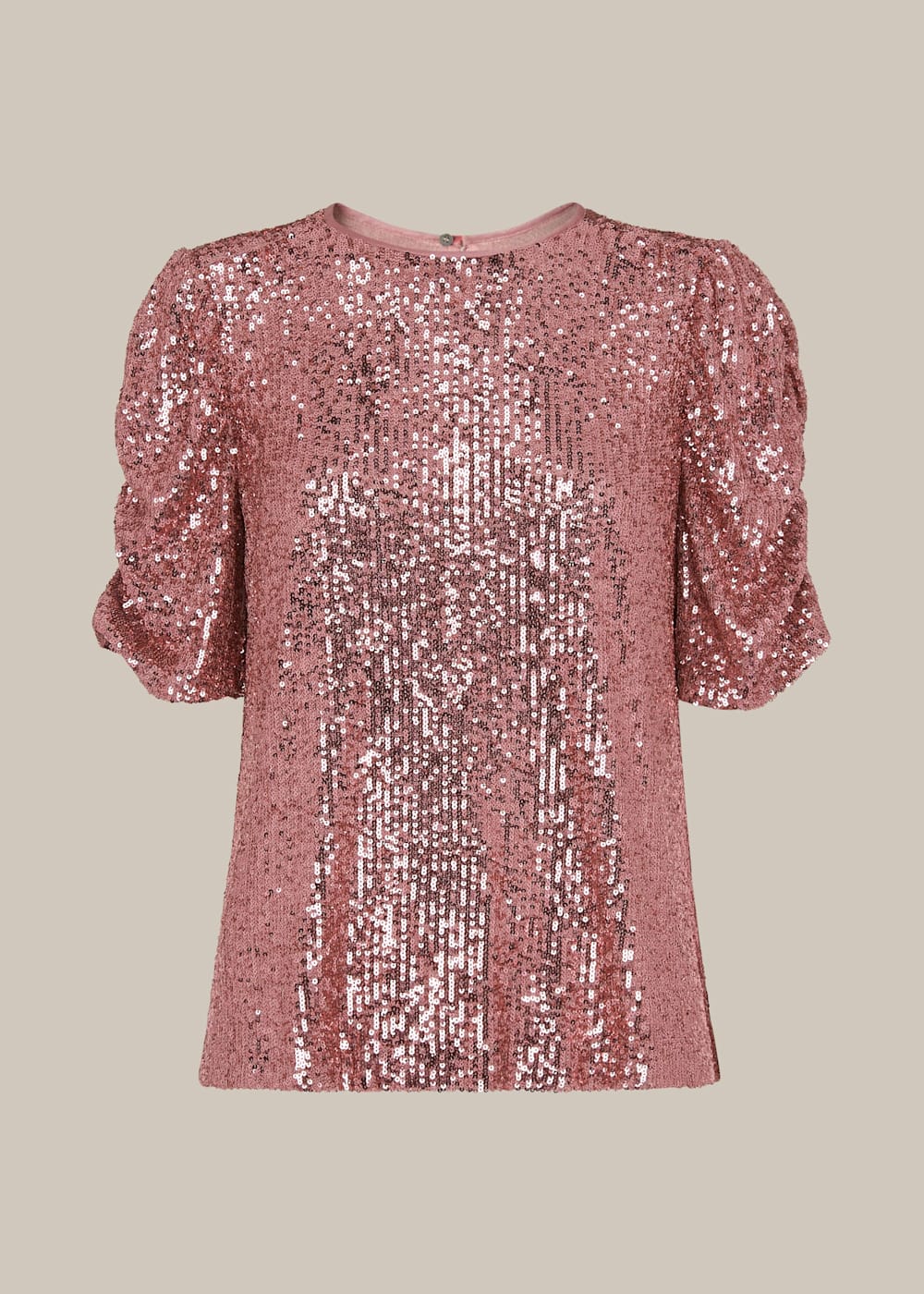 Pink Seema Sequin Top