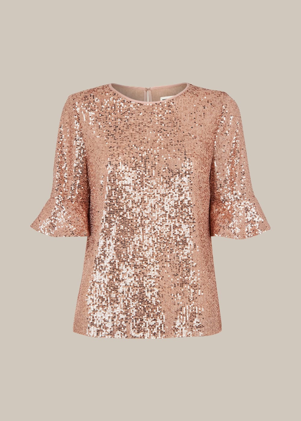 Rose gold sequin top uk cheap