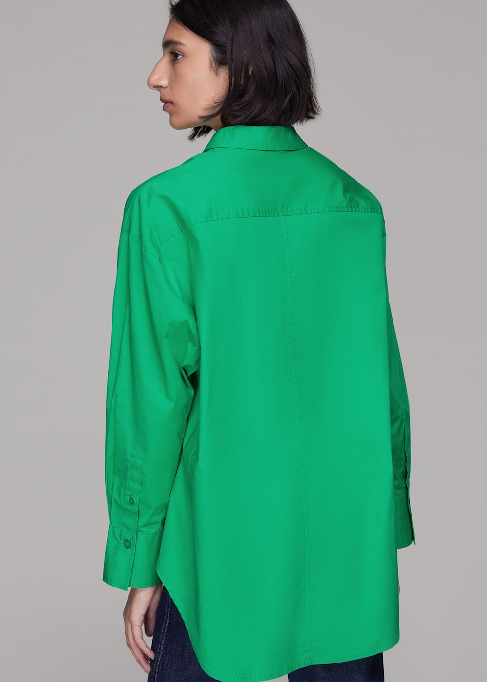 Green Oversized Shirt | WHISTLES | Whistles US | Green Oversized Shirt | WHISTLES | Whistles US |
