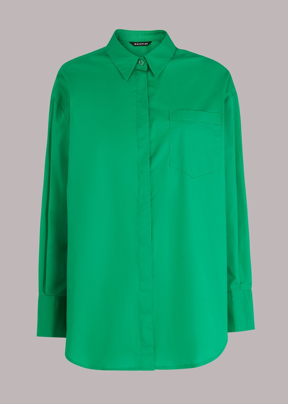 Green Oversized Shirt | WHISTLES | Whistles US | Green Oversized Shirt | WHISTLES | Whistles US |