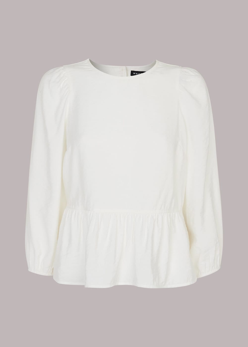 Cut out peplum top cheap
