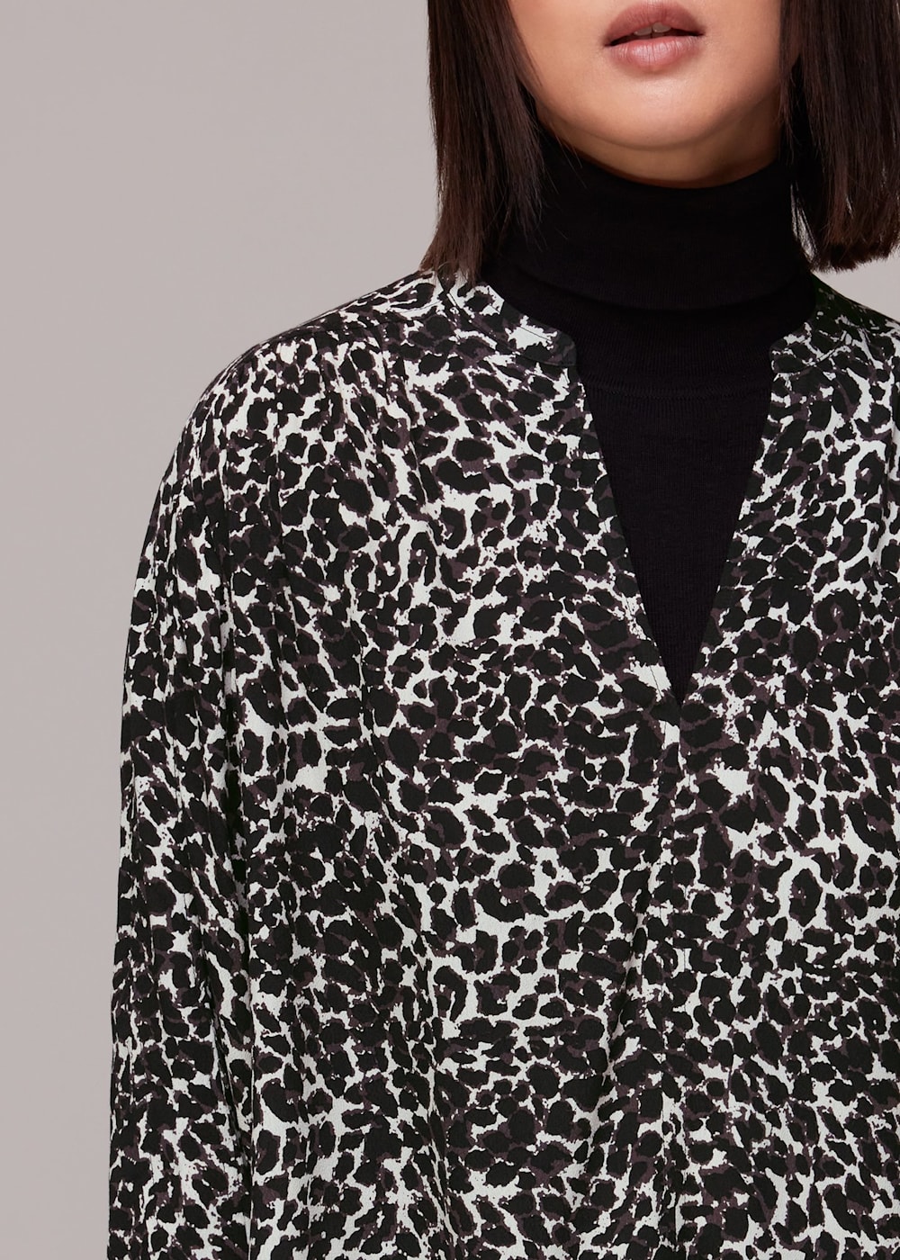 Leopard print blouse dress sale