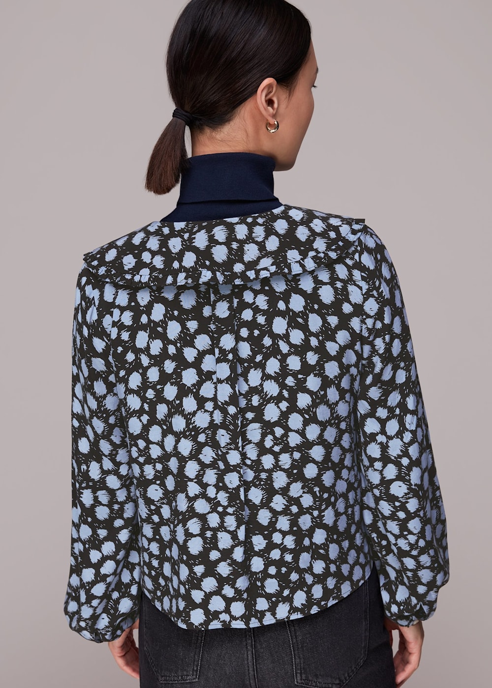 Dalmatian print top on sale