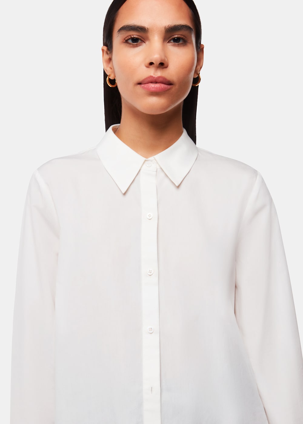 White Cotton Shirt | Boxy Fit | Shop Now at Whistles White Cotton Shirt | Boxy Fit | Shop Now at Whistles