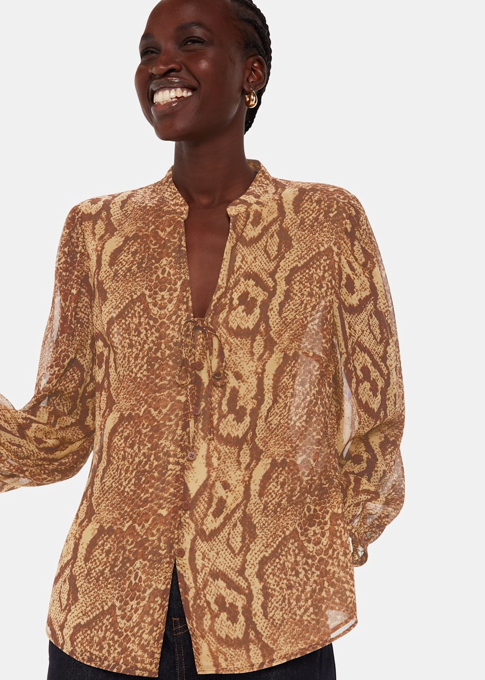 Printed shirt with blazer hotsell