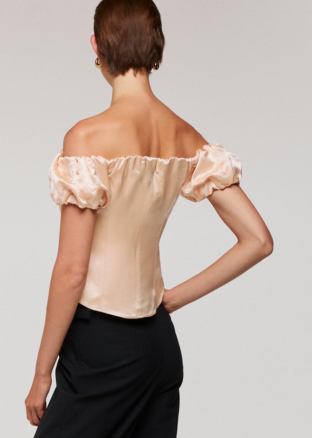 Bardot frill hotsell